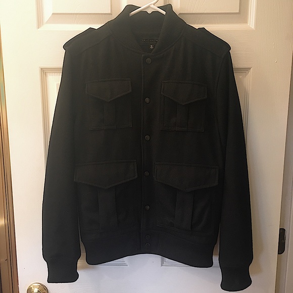 21men Wool Peacoat Men’s small - Picture 2 of 3